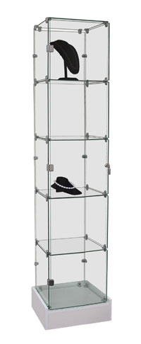 Single Wide Display Tower