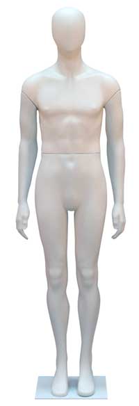 The Unbreakables Male Mannequin w/ Abstract Face