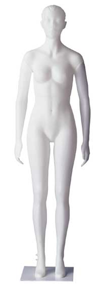 The Unbreakables Female Mannequin w/ Sculpted Face