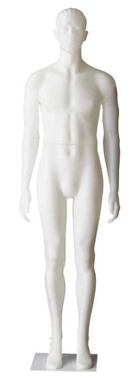 The Unbreakables Male Mannequin w/ Sculpted Face