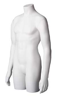 The Unbreakables 3/4 Male Torso Form w/ Arms