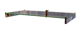 Glass Shelf with Support For Rack