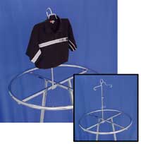 Adjustable Shirt Display For 1" Square Tubing