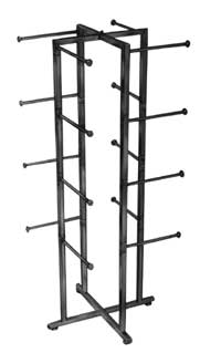 Lingerie Display - Chrome Tower