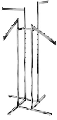4 Way Rack - Straight Arms and Slant Flag Arms
