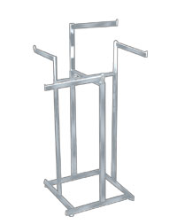 4 Way Rack - High Capacity with 4 Straight Flag Arms