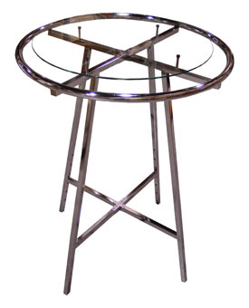 Rack Accessories - 30" Diameter Glass Top 1/4"