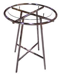 Rack Accessories - 36" Diameter Glass Top 3/16"