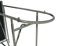 Half Round Hangrail for Double Rail Rack