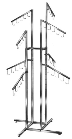 Purse Rack - High Capacity Chrome Rack