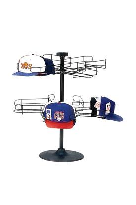 Cap Rack - Revolving Baseball Cap Rack