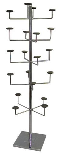 Hat Rack - Stationary Deluxe Hat Tree