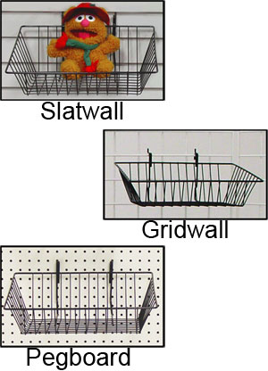 Universal Sloping Basket 5"x12"x15"