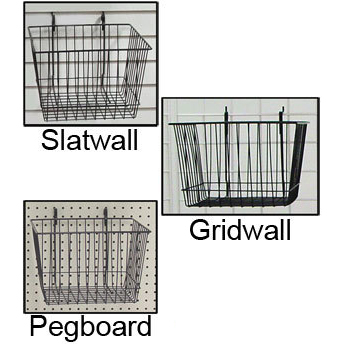 Universal Large Basket 8"x12"x12" - White or Black