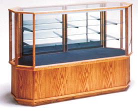 Octagon 5' Case with Mirror Doors