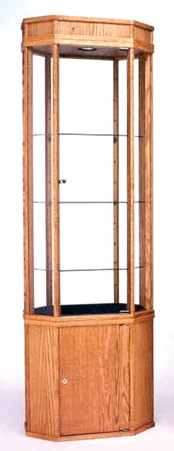 Octagon Case with Storage 23" x 72"
