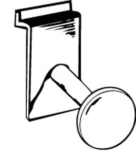 Milano 3"L Feature Hook