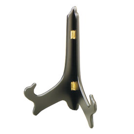 Folding Black Wood Easel 10"