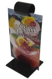 Menu Roll Table Tent For 6"H Cards