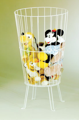 Round Bulk Bin Black