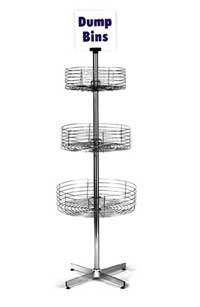 Revolving Rack - Deluxe Basket Display