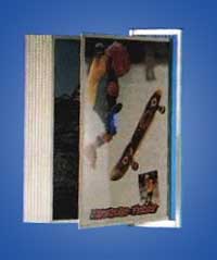 Poster Display - White 10 Wing, 20 Poster Display