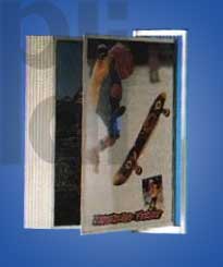 Poster Display - Black 10 Wing, 20 Poster Display