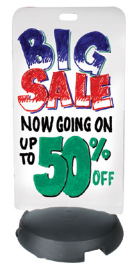 Write and Wash Tip'N Roll Sign