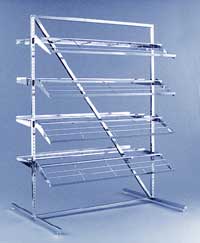 Shoe Display - Collapsible Shoe Rack