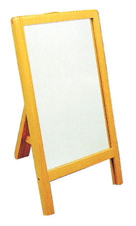 Single Sided Oak Mirror