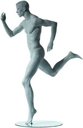 Male Sprinting Sports Mannequin