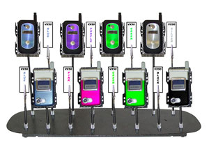 M.C.S 8 Group Cell Phone Display Station Complete