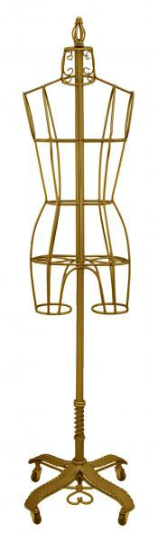 Metal Torso Form with Base