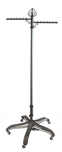2 Way Rack - Raw Steel