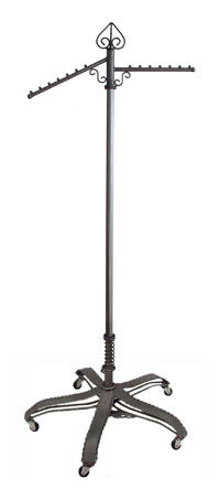 2 Way Rack - Raw Steel