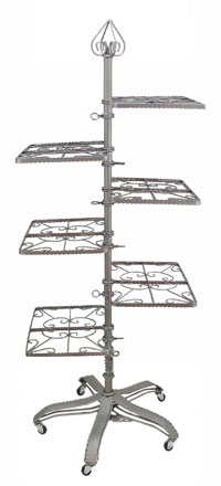 6 Level Raw Steel Floor Unit