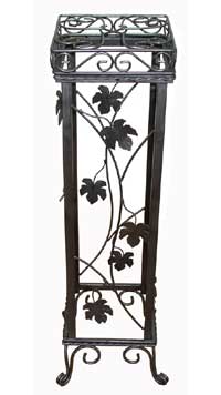 Square Metal Display Table