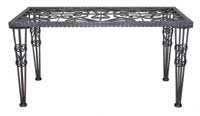 Raw Steel Low Display Table