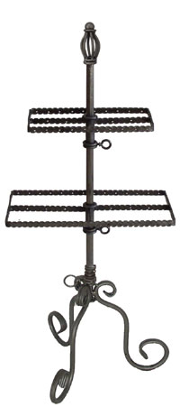 Raw Steel Earring Display