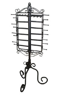 Raw Steel 2-Way Jewelry Display