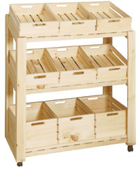 Crate Merchandiser - Natural