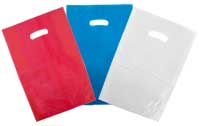 High Density Merchandise Bags with Handle - 12" x 18"