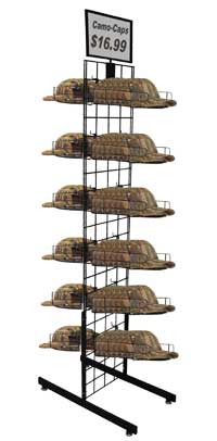 Cap Rack - PDI Double Cap Tower