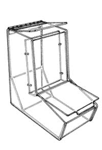 Gravity Feed Bulk Dispenser - 16"H