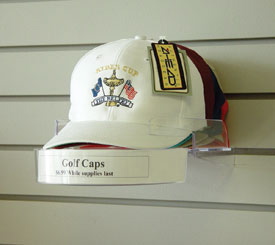 Deluxe Slatwall Cap Displayer