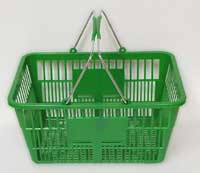 Standard Shopping Basket - Metal Handle