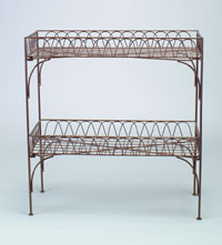 Floor Rack - Ornate Decorative Display Bin