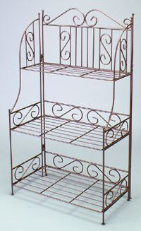 Floor Rack - Ornate Stepped Display