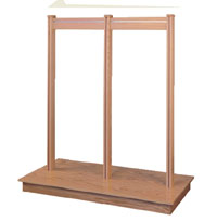 Double Span Platform - Frame Only - Natural
