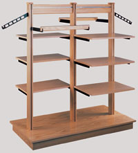 Double Span Platform - Complete as Shown - Natural